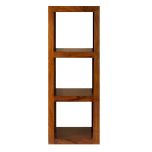 Agra 3 High Square Display Unit in Rosewood