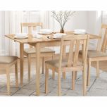 Julian Bowen Rufford Dining Table in Natural Wood