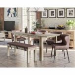 Chiltern Dining Table with Extension in Natural Wood