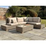 Capri Collection Large Corner and Coffee Table Set