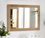 Julian Bowen Mallory Wall Mirror in Oak