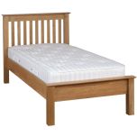 New Oak 3Ft Single Bed