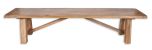 Patiala 200cm Dining Bench in Natural Wood