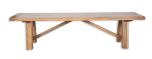 Patiala 175cm Dining Bench in Natural Wood