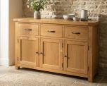 Somerset Oak Large Sideboard