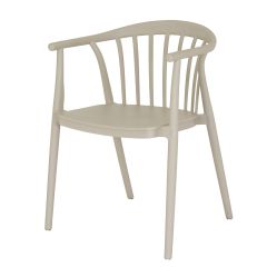 Kyra Putty Grey Outdoor Chair