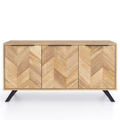 Haryana 3 Door Mango Wood Sideboard