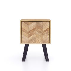 Haryana Mango Wood Side Table with Drawer