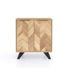 Haryana Mango Wood Hall Cabinet