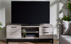 Julian Bowen Bali TV Unit in Grey Oak