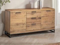 Julian Bowen Brooklyn Sideboard in Solid Oak