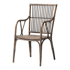 Wickerwords Rustic Handwoven Duke Chair - Set of 2