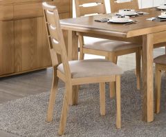 Julian Bowen Set Of 2 Curve Dining Chairs