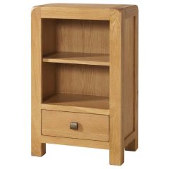 Julian Bowen Avon Oak Book Case With Storage