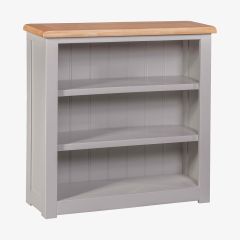 Diamond Small Bookcase in Solid Oak