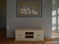 Heritage 2 Door TV Cabinet in Mango