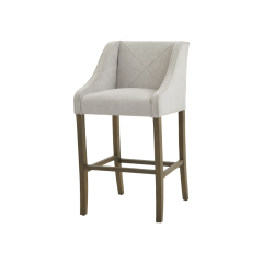 Epsom Grey Barstool