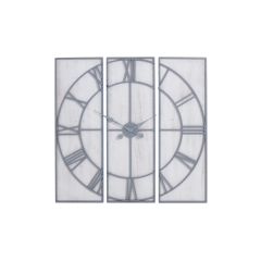 Roza Panelled Wall Clock
