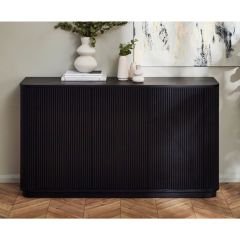 Julian Bowen Louis Fluted Sideboard in Black