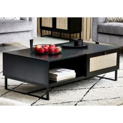 Julian Bowen Padstow Coffee Table in Black