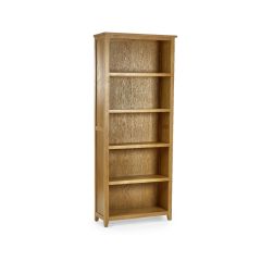Julian Bowen Mallory Tall Bookcase in Oak