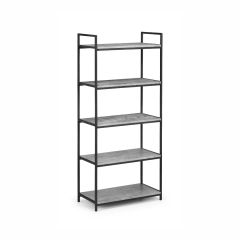 Julian Bowen Staten Tall Concrete Bookcase