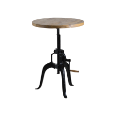 Draftsman Adjustable Bar Bistro Table