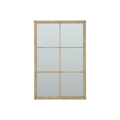 Washed Wood XL Window Mirror