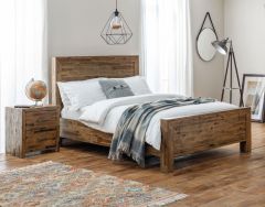 Julian Bowen Hoxton Bed in Solid Acacia