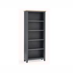Bordeaux Dark Grey Tall Bookcase