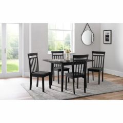 Julian Bowen Rufford Dining Table in Black