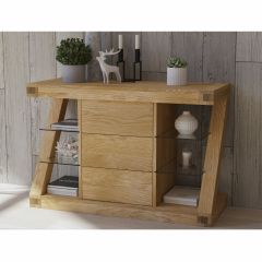 Z Small Sideboard in Solid Oak