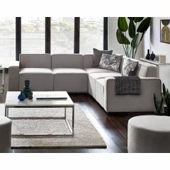 Julian Bowen Lago Combination Corner Sofa Set in Grey