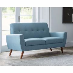 Julian Bowen Monza 2 Seater Retro Sofa - Choose Your Colour