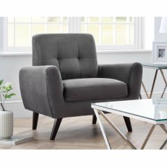 Julian Bowen Monza Compact Retro Chair - Choose Your Colour