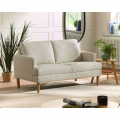 Julian Bowen Daisy Compact 2 Seater Sofa in Beige