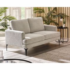 Julian Bowen Carrera 2 Seater Sofa in Cream