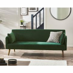 Julian Bowen Andi Sofa Bed in Green