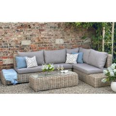 Amalfi Collection Outdoor Large Corner Set