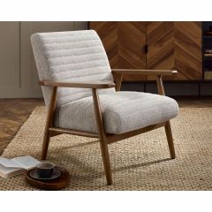 Julian Bowen Ivy Chenille Upholstered Armchair - Choose Your Colour