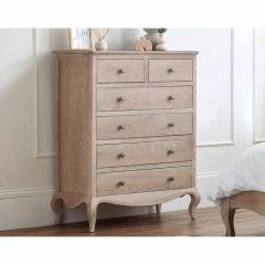 Julian Bowen Camille 4+2 Chest in Limed Oak
