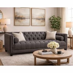 Milena 3 Seater Fabric Sofa - Choose Your Colour