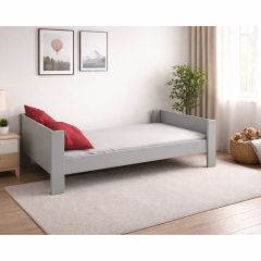 Ameiia 3ft Single Bed in Grey– EU Size