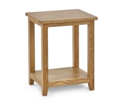 Julian Bowen Mallory Lamp Table in Oak