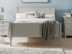 Julian Bowen Maine Double Bed - Dove Grey