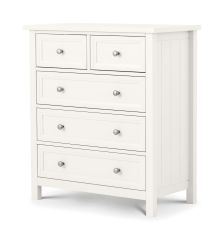 Julian Bowen Maine 3+2 Drawer Chest - Surf White