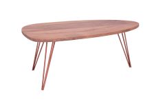 Mumbai Mango Wood Copper Based Coffee Table