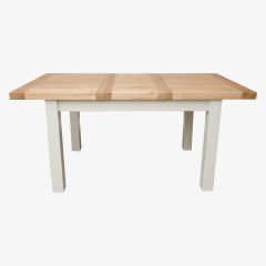 Homestyle Painted Deluxe Extending Table in Solid Oak