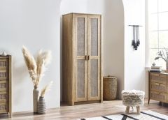 Julian Bowen Sydney 2 Door Wardrobe in Oak