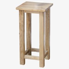 Opus Occasional Square Lamp Table in Solid Oak